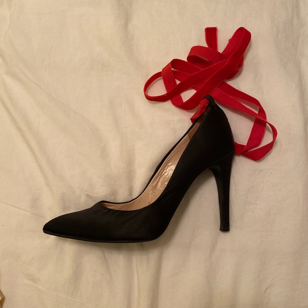 Jeffrey Campbell lace up heels